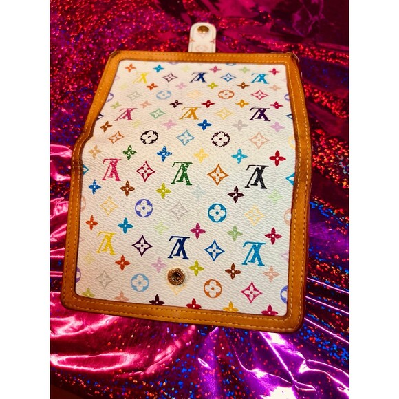 Louis Vuitton Murakami in demand compact wallet. Full inclusion - Picture 6 of 12